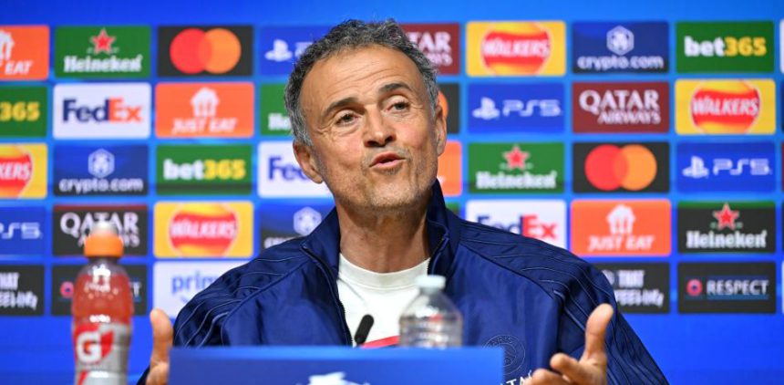 Luis Enrique avant d'affronter Arsenal : "Je suis le plus triste de l'équipe"
