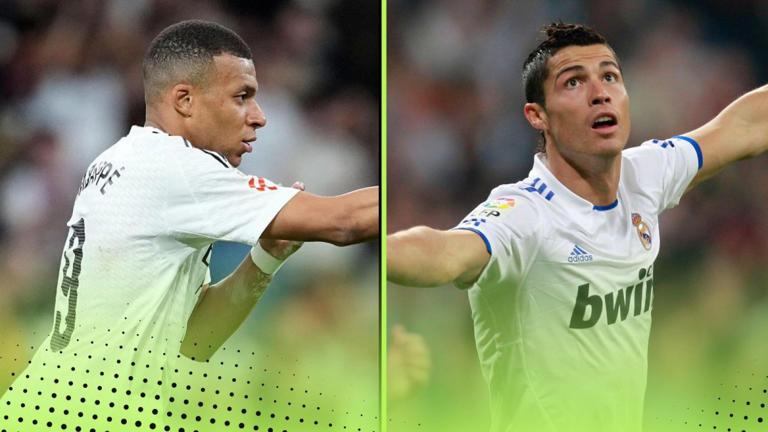 Kylian Mbappé vs Cristiano Ronaldo : qui a mis le moins de temps pour atteindre les 40 buts avec le Real Madrid ?