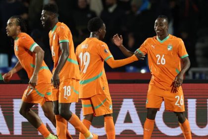 Equipe de Côte d'Ivoire. Source: Ouest-France