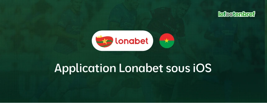 Application Lonabet sous iOS